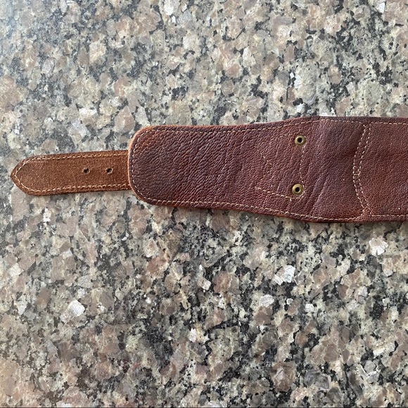 Textile and Leather Belt - Picture 6 of 9